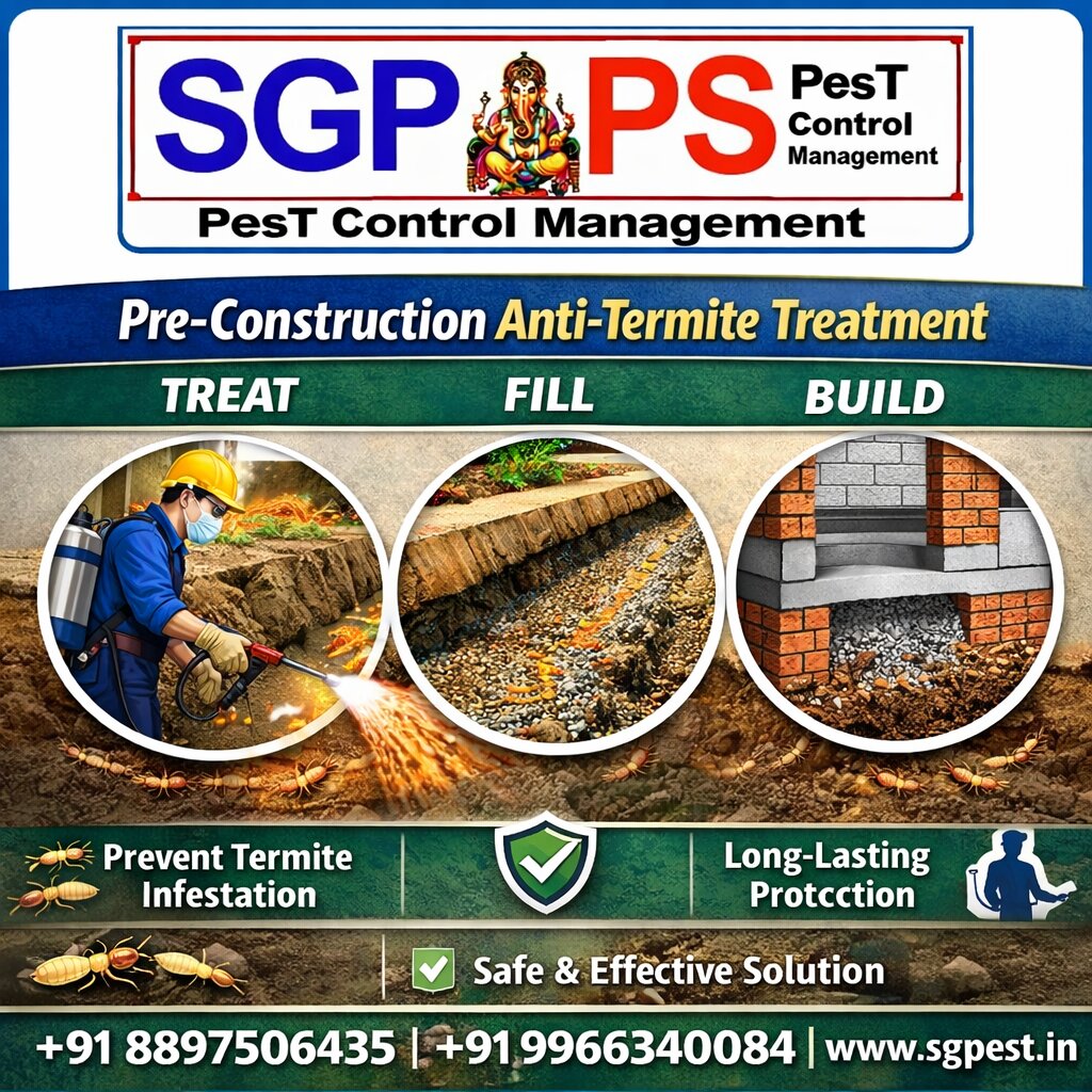 Pre-Construction Termite Treatment